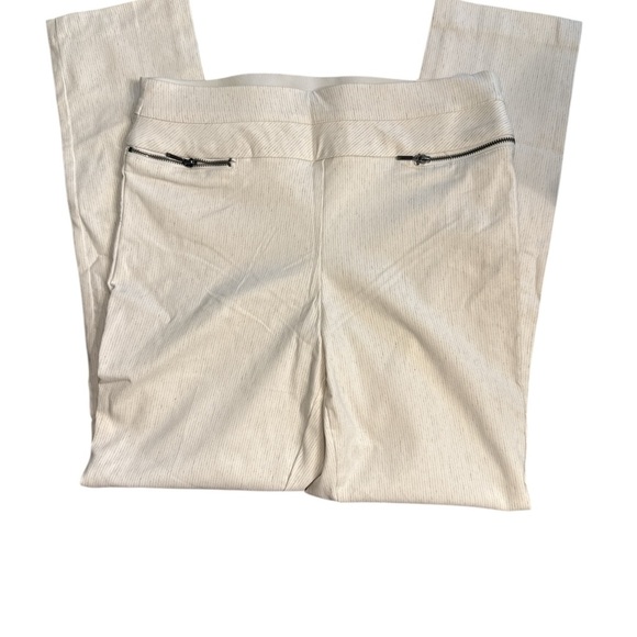 So Women’s Cream Light Pin Strip Pants - Picture 3 of 6